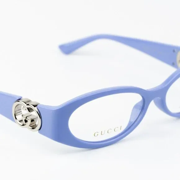 NEW Gucci GG1693O 003 Violet Women Oval Eyeglasses GG 1693O - Picture 6 of 10